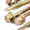 Golden screw stainless steel self-tapping screw, 304 material, bright and corrosion-resistant, multiple specifications available Application Scenario